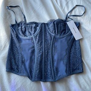 UO lace bustier top